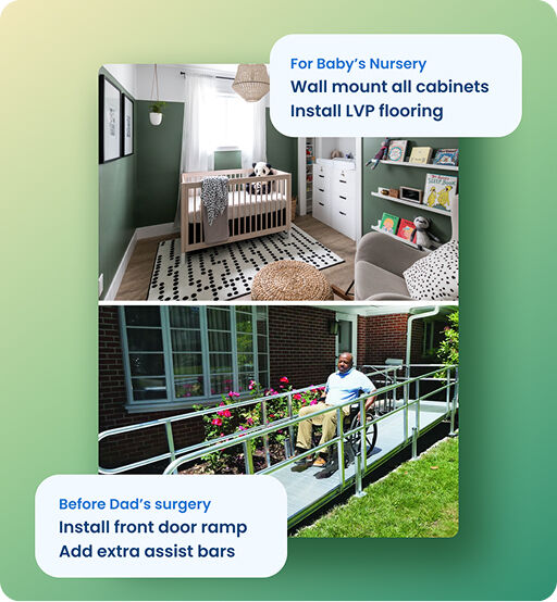 Home accessibility modifications and lifestyle adaptations