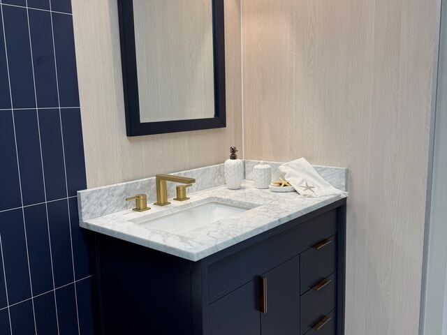 Bathroom Vanity Installation