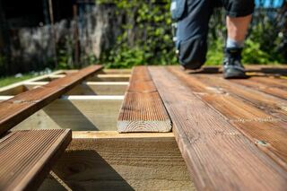 Material Choices option for Deck Installation