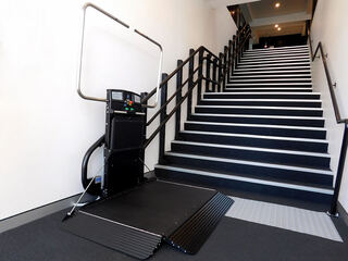 Havenside Incline Platform Lifts project example 1 in a stairs and hallways