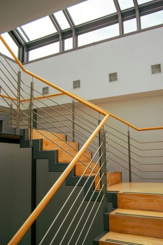 Havenside Indoor Handrail Installation project example 4 in a stairs and hallways