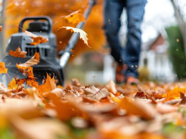Leaf Blowing