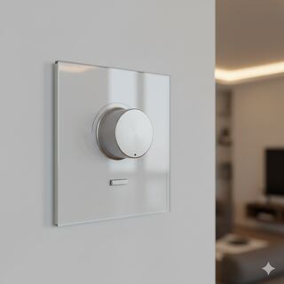 Havenside Light Dimmer Installation project example 1 in a living room