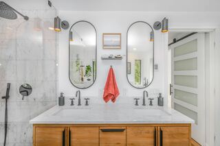 Havenside Mirror Installation project example 4 in a bathroom