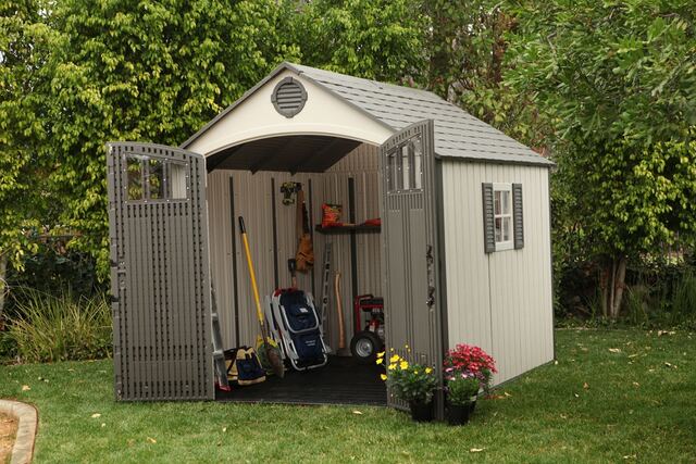 Outdoor Prefab Shed Assembly