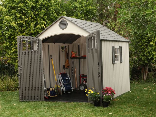 Outdoor Prefab Shed Assembly