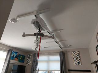 Havenside Overhead Lift Installation project example 1 in a bedroom