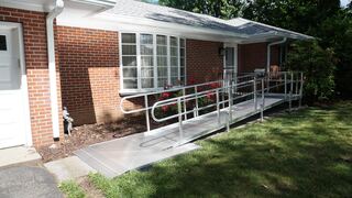 Havenside Ramp Installation project example 2 in an exterior and curb