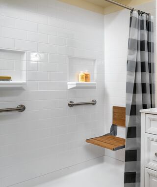 Accessory Options option for CleanCut and Walk-In Tubs