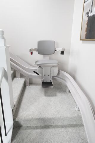 Havenside Stairlift Installation and Repair project example 3 in a stairs and hallways