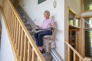 Havenside Stairlift Installation and Repair project example 4 in a stairs and hallways