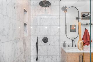 Fixture Finishes option for Tub to Shower Conversion