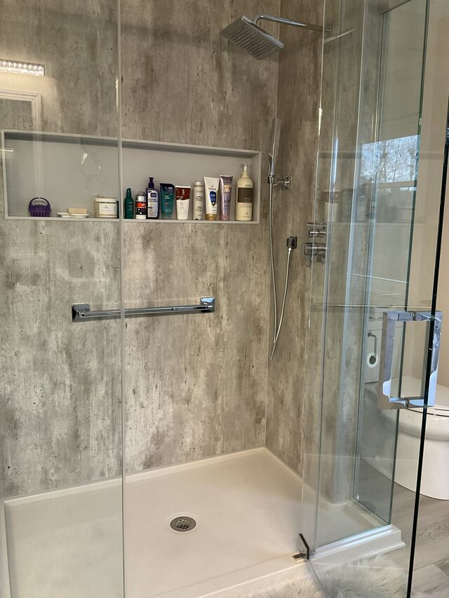 Tub to Shower Conversion