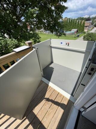 Interior Styling option for Vertical Platform Lift Installation and Repair