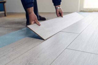 Havenside LVP Flooring project example 3 in a living room