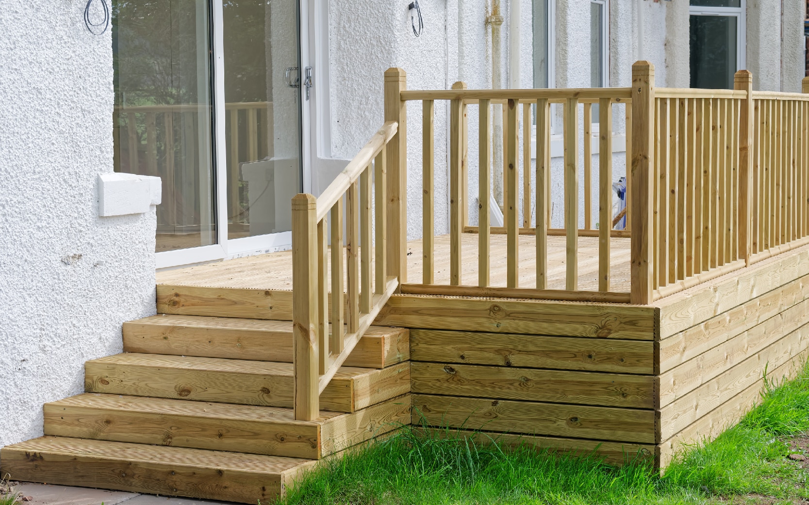 Exterior Handrails for Steps